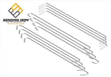 barre coude aux deux extremites